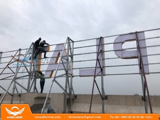 Xưởng Gia Công Khung Bảng Quảng Cáo Khởi Mộc Decor 616
