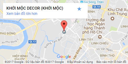 maps google khoi moc decor