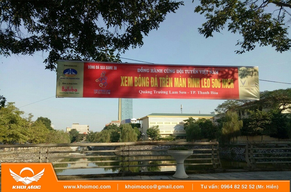 Hướng dẫn treo băng rôn Bí quyết treo banner quảng cáo hiệu quảâs