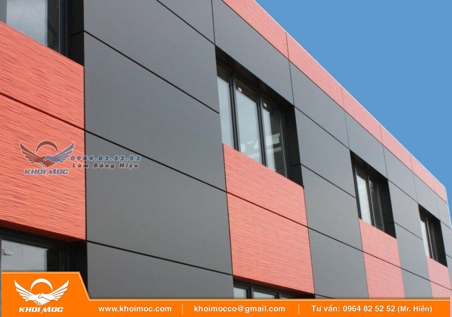 Đánh giá phương án ốp alu mặt dựng 63