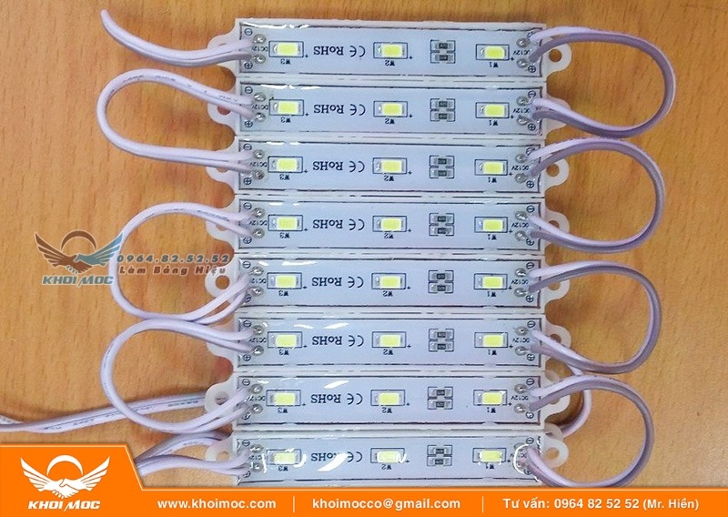 Các loại led làm bảng hiệu quảng cáo 5ss