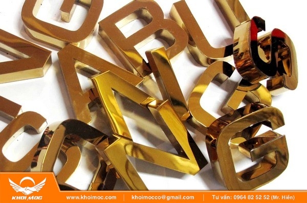 Xưởng Gia Công Chữ Alu Tráng Gương6 2s6s